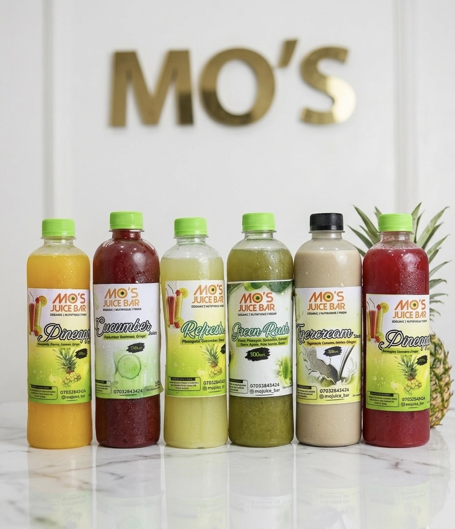 MO's Fresh Cold-Pressed Juices